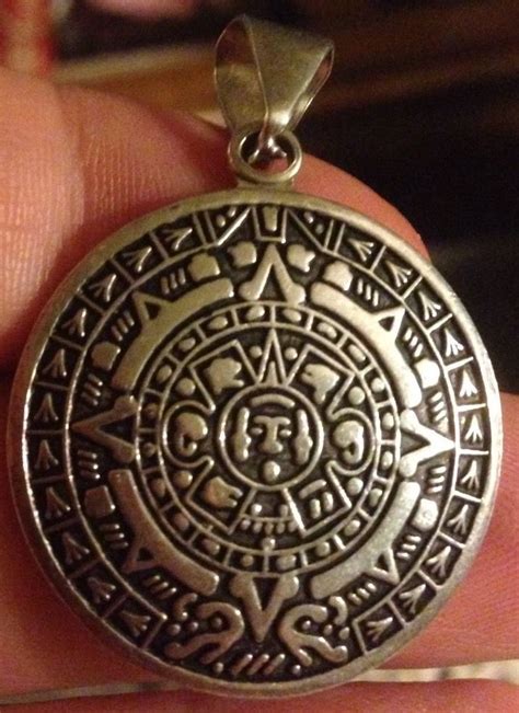 mayan calendar pendant